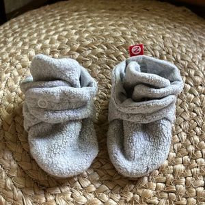 Zutano Cozie Fleece Baby Bootie (6M)